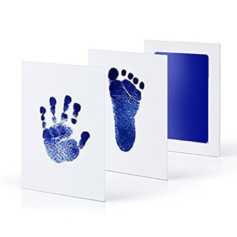 Safe & Non-toxic Baby Footprints Handprints Ink Pads