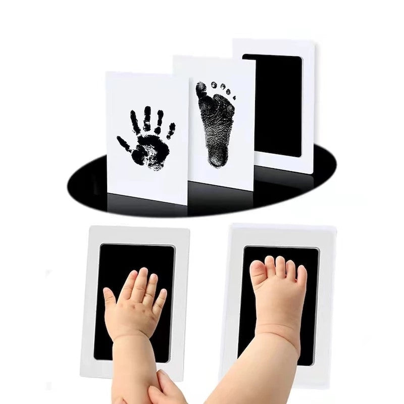 Safe & Non-toxic Baby Footprints Handprints Ink Pads