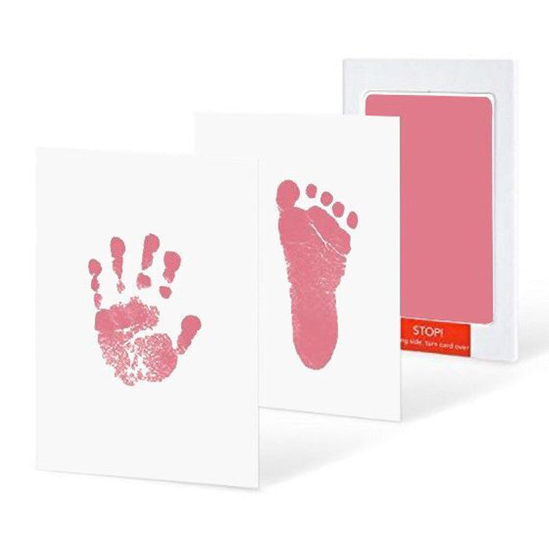 Safe & Non-toxic Baby Footprints Handprints Ink Pads