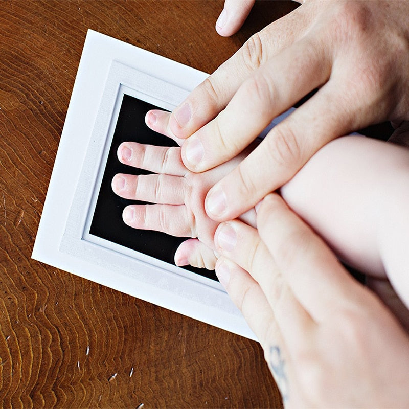 Safe & Non-toxic Baby Footprints Handprints Ink Pads