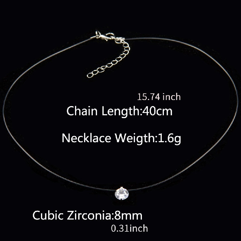 Men's Rhinestone Choker Necklace