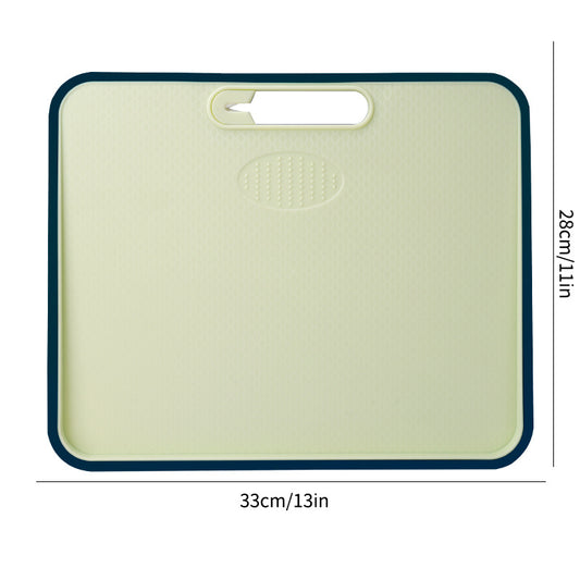 Double Sided Vegetable Cutting Board Plastic Fruit Cutting Board