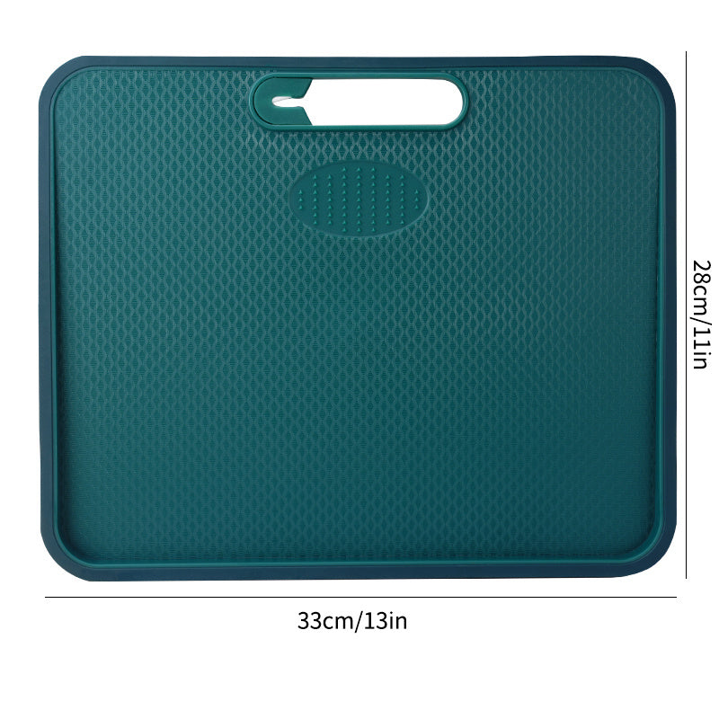 Double Sided Vegetable Cutting Board Plastic Fruit Cutting Board
