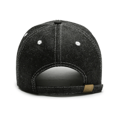 Denim Baseball Cap Solid Big Eaves Breathable Unisex Cowboy Hat