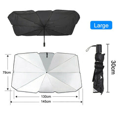 Foldable Car Windshield Sunshade UV Sunshade Umbrella