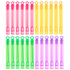 24pcs Bubble Soap Bottles for Wedding Decor & Outdoor Games