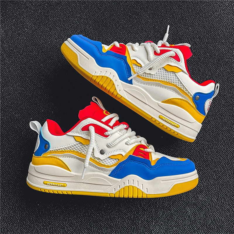 Men's Casual Sneakers Rope Laces Outdoor Walking Training
