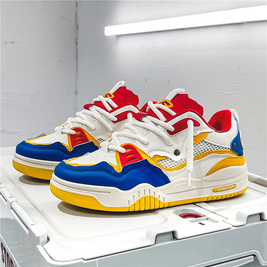 Men's Casual Sneakers Rope Laces Outdoor Walking Training