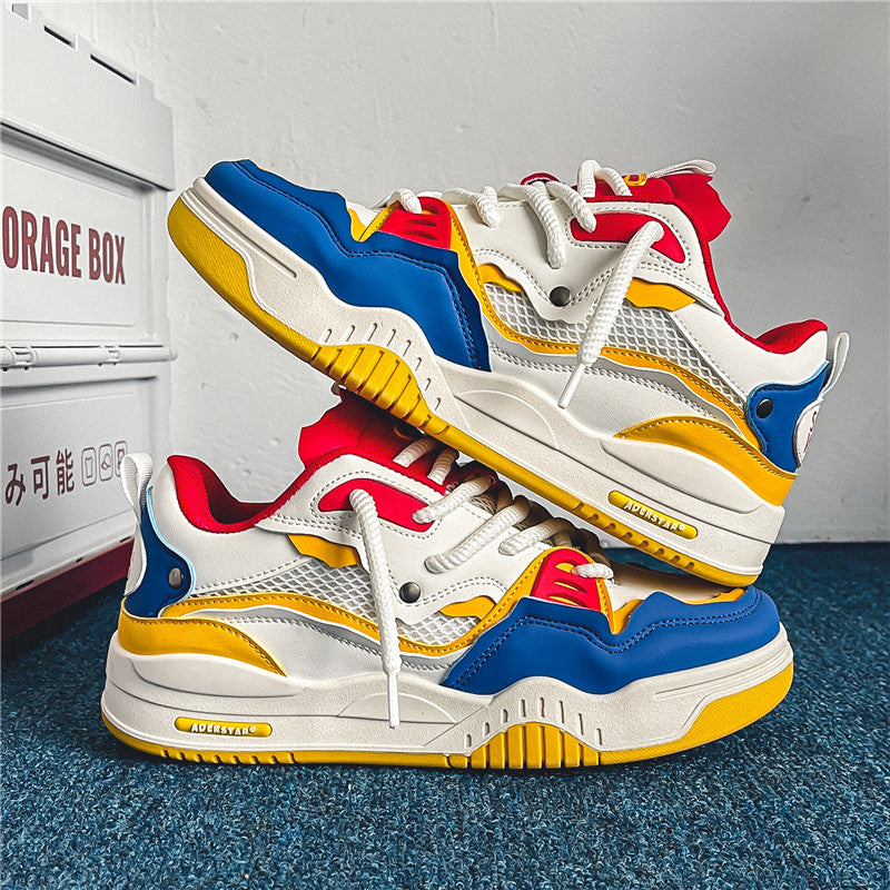 Men's Casual Sneakers Rope Laces Outdoor Walking Training