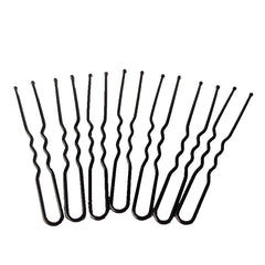 50pcs U-shaped Hairpin for Chignon Bun Hair Styling