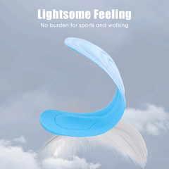 5D Massage Sports Insoles High Elastic Shock Absorption Shoe Pad Men Women