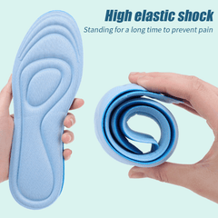5D Massage Sports Insoles High Elastic Shock Absorption Shoe Pad Men Women