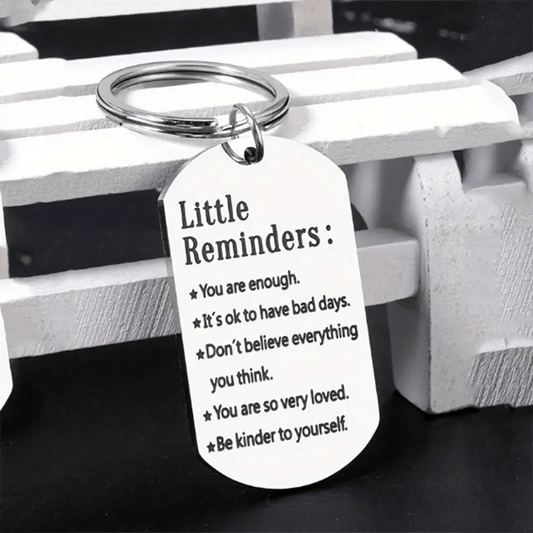 Stylish Stainless Steel Keychain Keyring Metal Charm Pendant