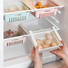 Fridge Organizer Storage Box Refrigerator Drawer Plastic Storage Container Shelf