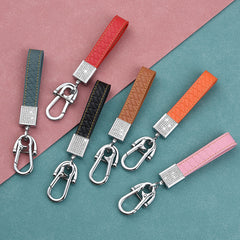 Men's Car Keychain with Artificial Diamond Key Ring