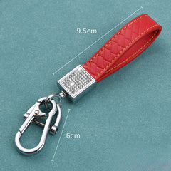Men's Car Keychain with Artificial Diamond Key Ring