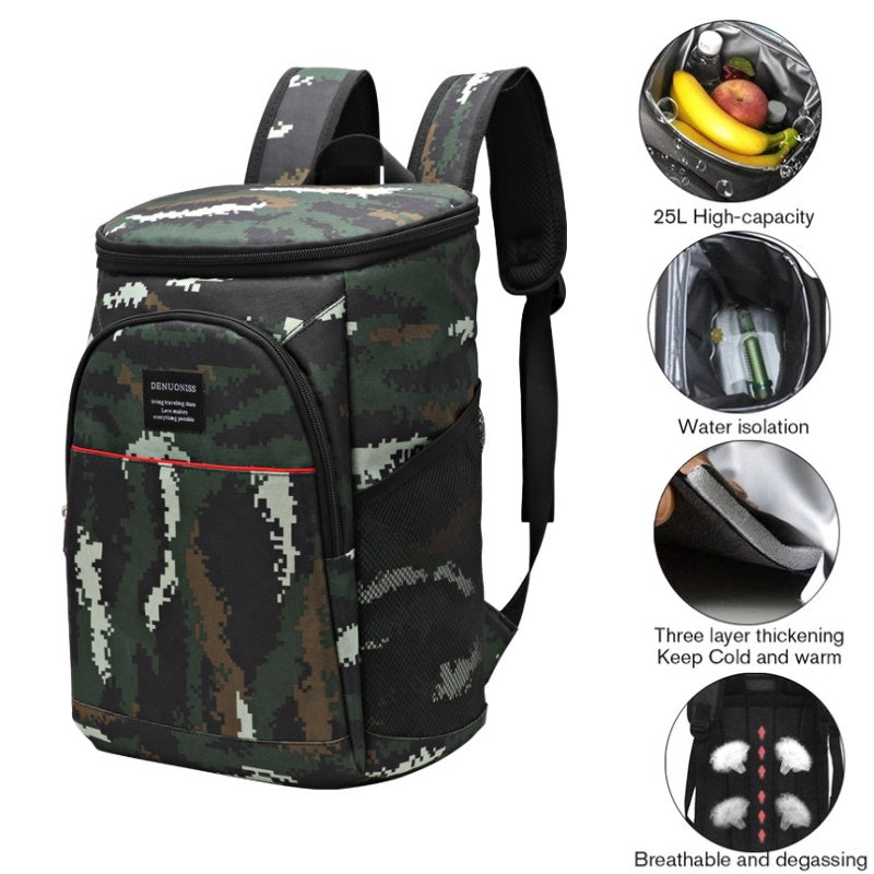 25L Picnic Backpack with Waterproof Insulation for Outdoor Comfort