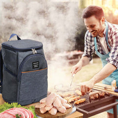 25L Picnic Backpack with Waterproof Insulation for Outdoor Comfort
