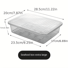 Durable Food Storage Box for Refrigerator - Keep Food Fresh
