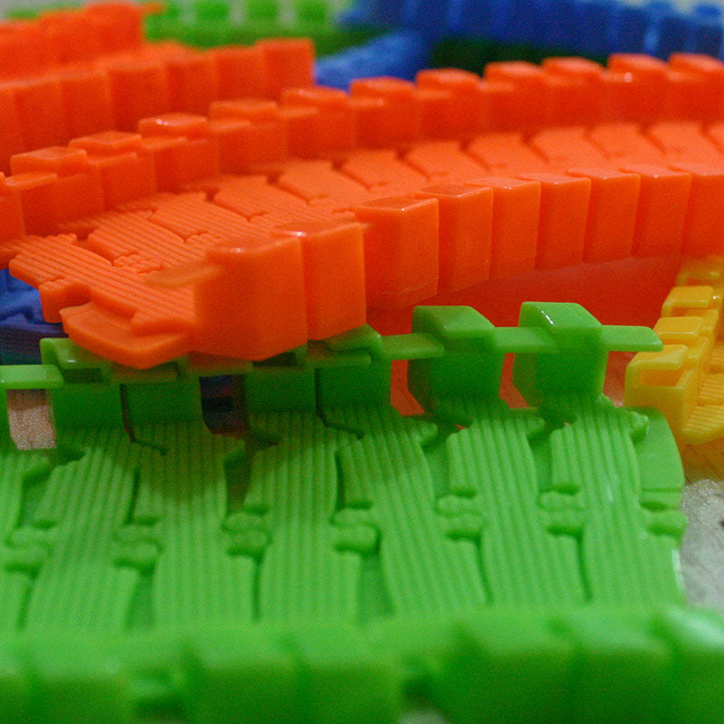 DIY Racing Track Puzzle Toy for Kids