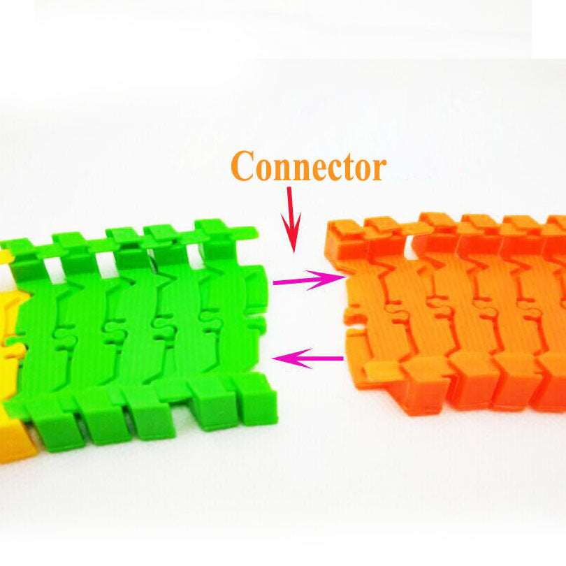 DIY Racing Track Puzzle Toy for Kids