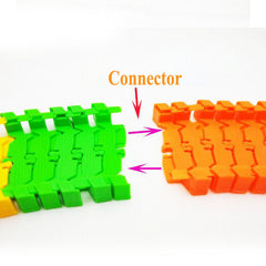 DIY Racing Track Puzzle Toy for Kids