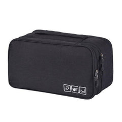 Zipper Cosmetic Bag Travel Accessories Organizer Bra Underwear Waterproof