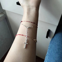 Red Blood Drop Bracelet Ultra Thin Necklace
