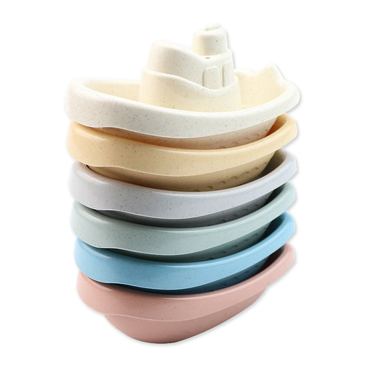 Sailboat Jenga Sugar Cane Material Small Boat Jenga Cup