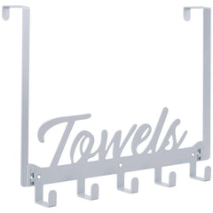 Over The Door Hooks Towel Rack For Bathroom Towel Holder