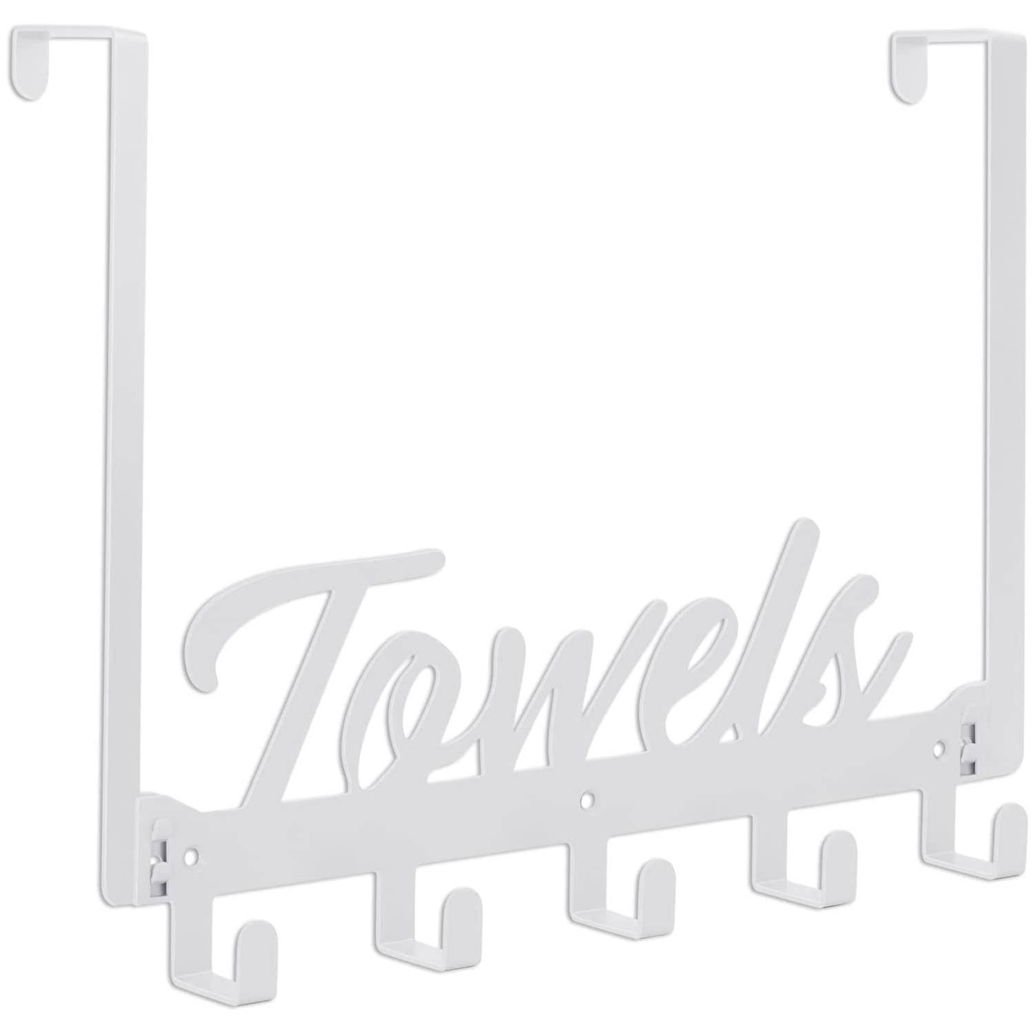 Over The Door Hooks Towel Rack For Bathroom Towel Holder