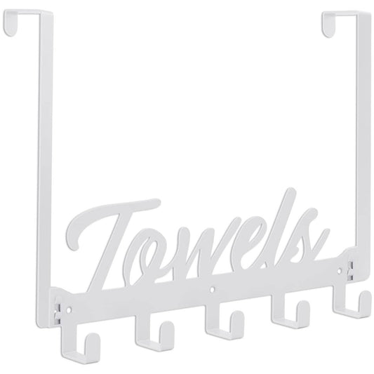 Over The Door Hooks Towel Rack For Bathroom Towel Holder