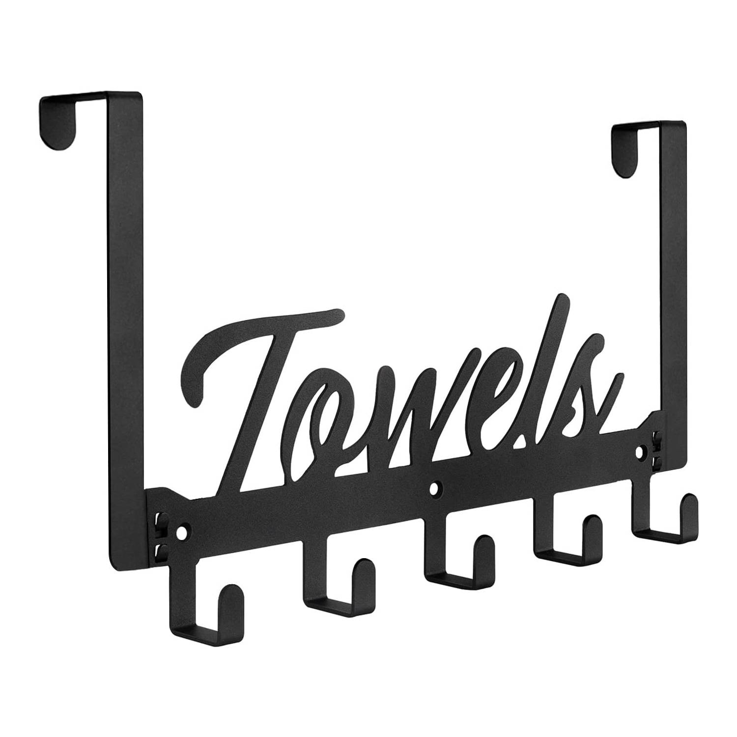 Over The Door Hooks Towel Rack For Bathroom Towel Holder