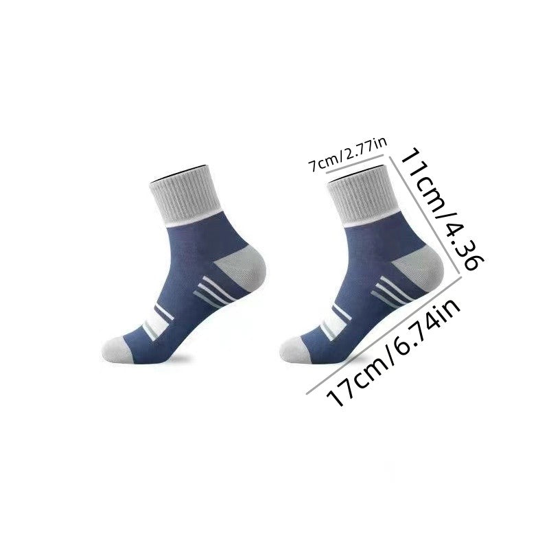 6 pairs Men's Deodorant Antibacterial Socks