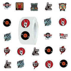 500pcs Rock Round Self Adhesive Label Stickers Paper DIY Creative Tape