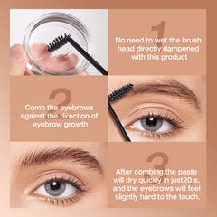 Clear Eyebrow Gel Waterproof Brow Styling Wax