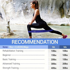 Yoga Silicone Elastic Tension Belt for Fitness Stretch Training