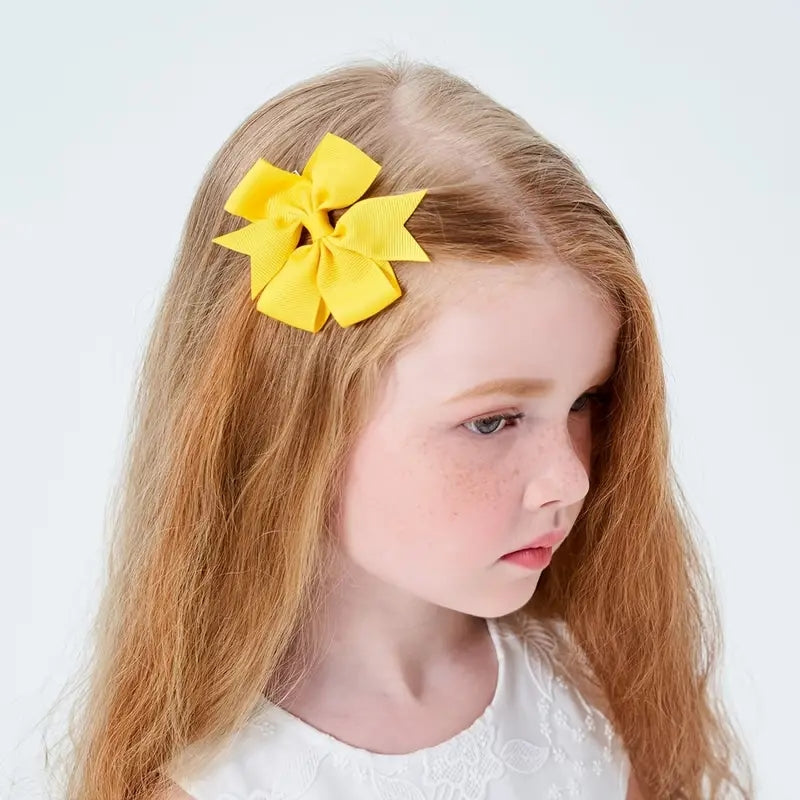 20-40pcs Girls Adorable Bow Hair Clips Headwear Hair Accessories