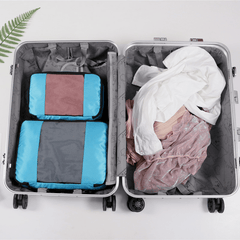 3 Pcs Travel Compression Bags Zipper Luggage Bags Portable Dustproof Bags