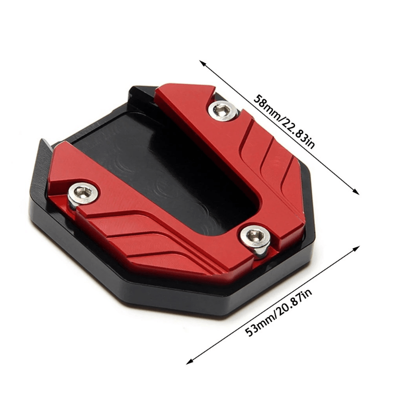 Motorcycle Kickstand Extender Foot Side Stand Support Plate