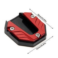 Motorcycle Kickstand Extender Foot Side Stand Support Plate