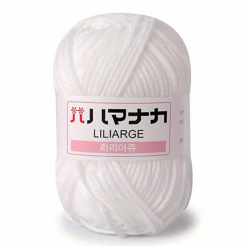 Soft Crochet Yarn Worsted Acrylic DIY Blanket Sweater Hat Scarf