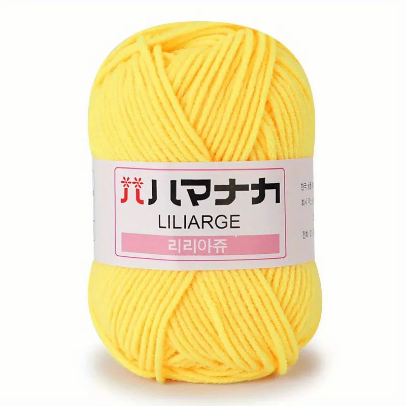 Soft Crochet Yarn Worsted Acrylic DIY Blanket Sweater Hat Scarf