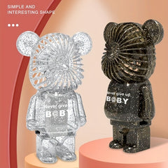 Bear Shape USB Rechargeable Desktop Fan