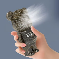 Bear Shape USB Rechargeable Desktop Fan
