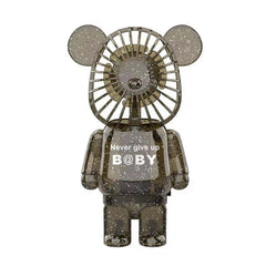 Bear Shape USB Rechargeable Desktop Fan