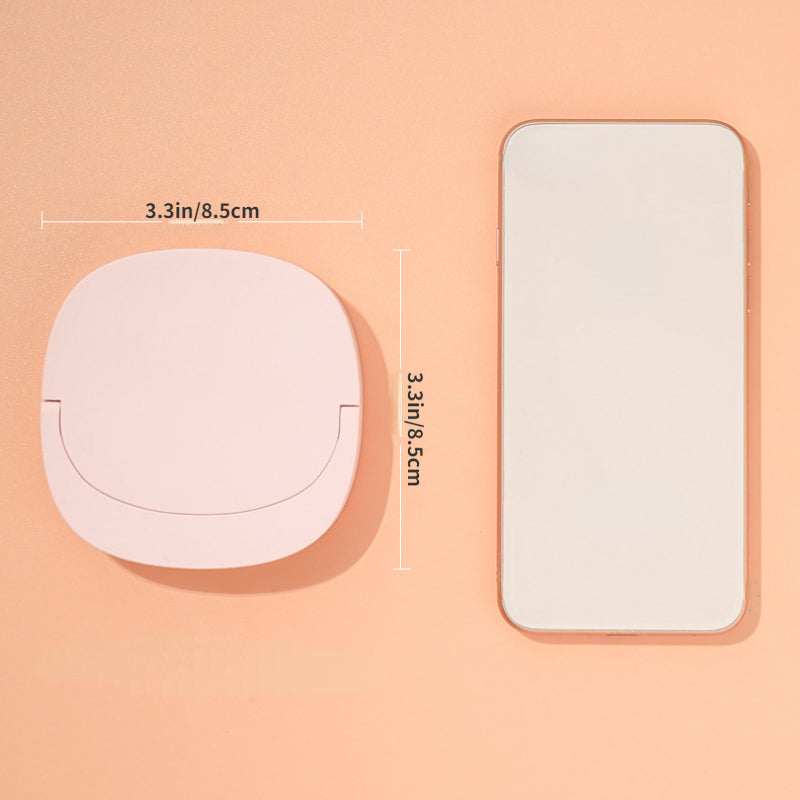 Rechargeable Mini LED Makeup Mirror Portable Beauty Mirror for Travel and Makeup