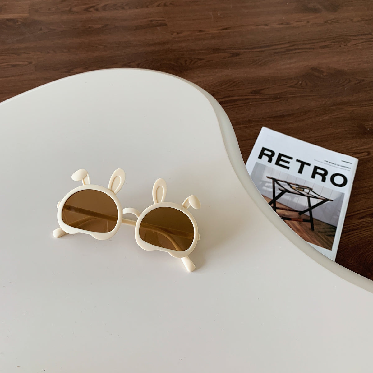 Rabbit Ear Sunglasses For Women Toddler Kids UV400 Glasses