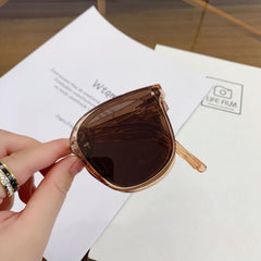 Square Foldable Sunglasses Jelly UV400 Sun Shades for Driving