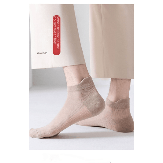 Men's Breathable Thin Low cut Sports Socks